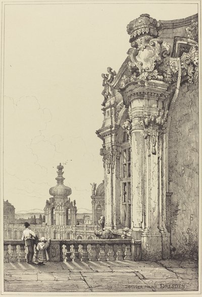 Palais Zwinger, Dresde - Samuel Prout