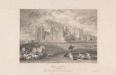 Château de Raby, comté de Durham - Samuel Rawle