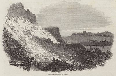 Immense chute de falaise, à Douvres - Samuel Read