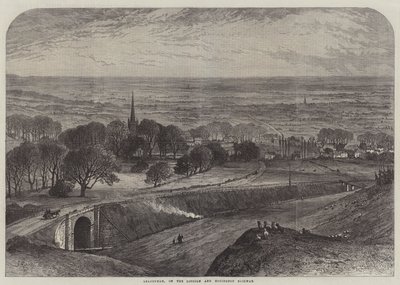 Leadenham, sur le chemin de fer de Lincoln et Honington - Samuel Read