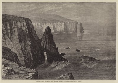 Ouverture du chemin de fer de Sutherland et Caithness, Duncansby Head, John o
