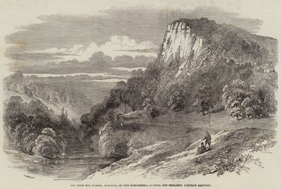 Le tunnel de High Tor, Matlock, sur le chemin de fer de Manchester, Buxton et Midlands Junction - Samuel Read