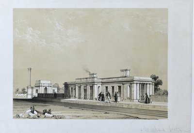 Gare de Masborough vers 1840 - Samuel Russell
