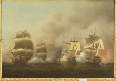 Action au large du Cap de Bonne-Espérance, 9 mars - Samuel Scott