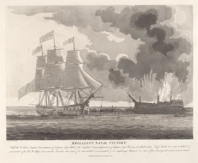 Brillante victoire navale - Samuel Seymour