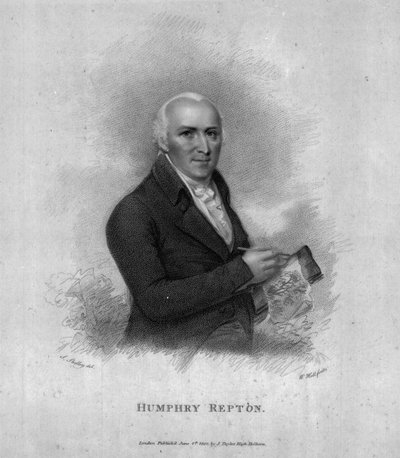 Humphry Repton, gravé par William Holl Sr - Samuel Shelley