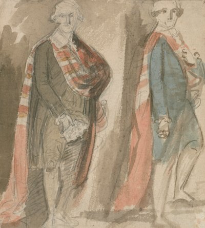 Pairs dans leurs robes - Samuel Shelley