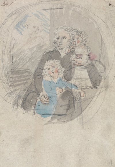 Étude pour un groupe de portraits - Samuel Shelley
