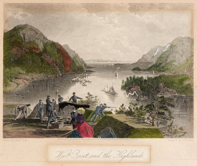 West Point et les Highlands - Samuel Valentine Hunt
