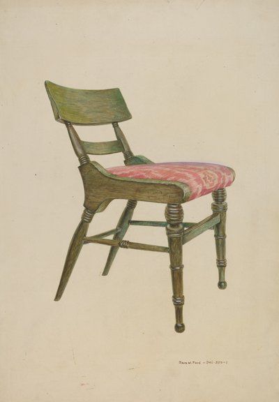 Chaise Samuel Chase - Samuel W. Ford