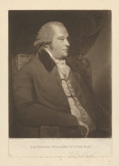 Sir Watkin Williams-Wynn, 4e baronnet Wynn - Samuel William Reynolds