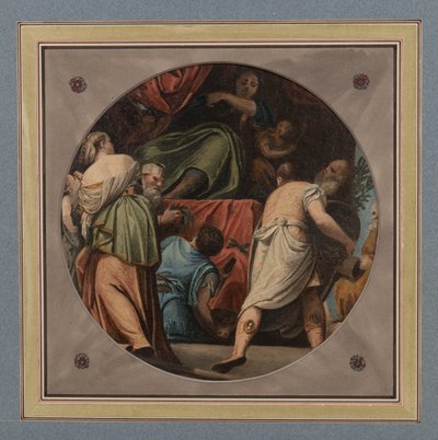 Médaillon de plafond - Samuel Woodforde