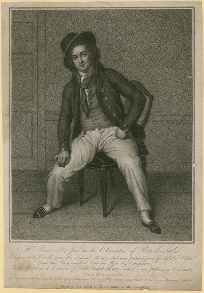 M. Bannister junior dans le rôle de Ben le Marin - Samuel de Wilde