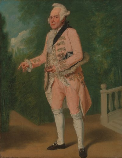 Thomas King dans "Le Mariage clandestin" de George Colman et David Garrick - Samuel de Wilde