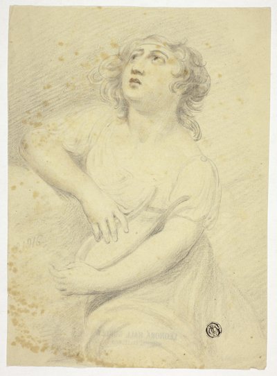 Femme avec Lyre - Samuel de Wilde