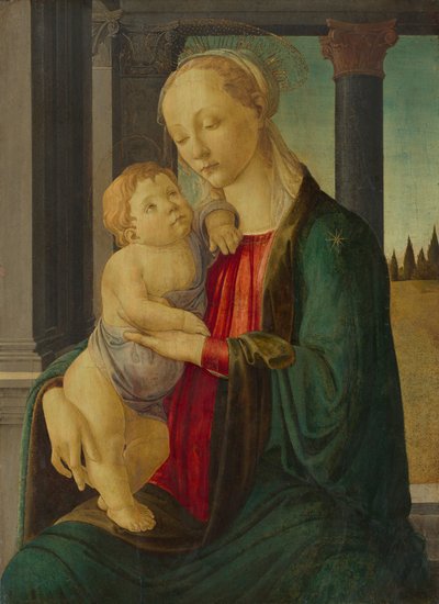 Madone et enfant, vers 1467 - Sandro Botticelli