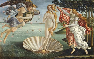 La Naissance de Vénus, c.1485 - Sandro (1444/5 1510) Botticelli