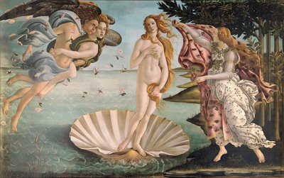La naissance de Vénus, c.1485 - Sandro Botticelli
