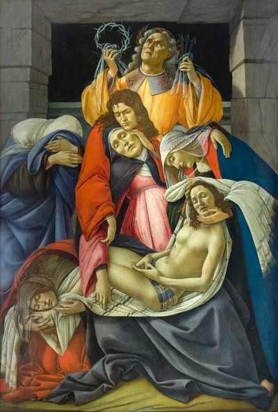 Le Christ mort pleuré - Sandro Botticelli