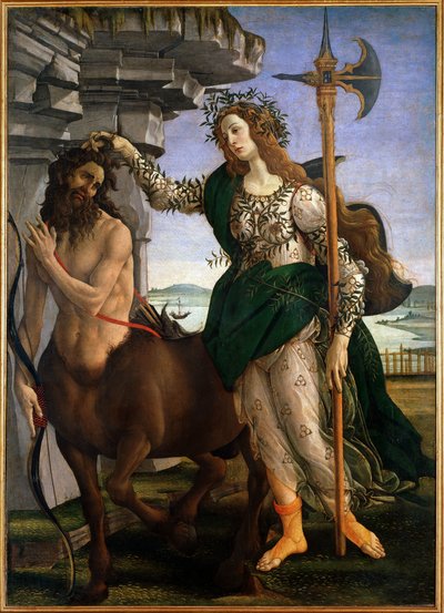 Pallas et le Centaure - Sandro Botticelli