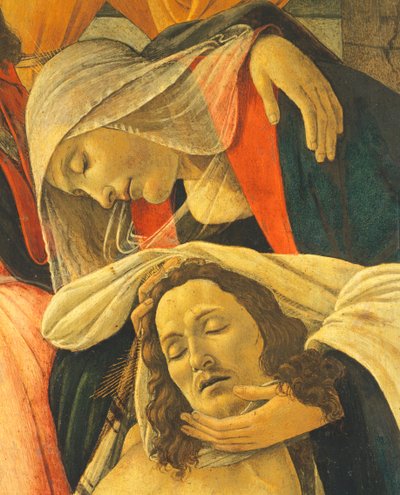 Lamentation sur le Christ mort, vers 1490-1500 (détail) - Sandro Botticelli