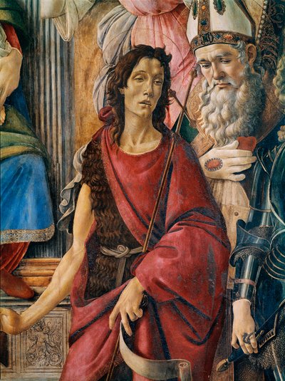 Pala di San Barnaba (Retable de Saint Barnabé) : Notre-Dame avec un enfant avec Sainte Catherine d