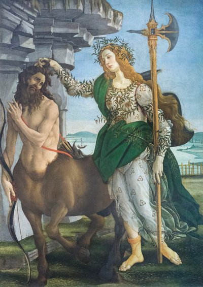 Pallas et le centaure - Sandro Botticelli
