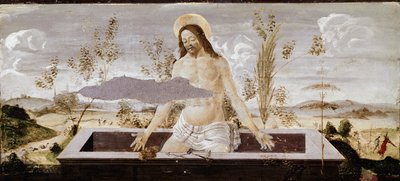 Pietà (détail du retable de Saint Barnaba) - Sandro Botticelli