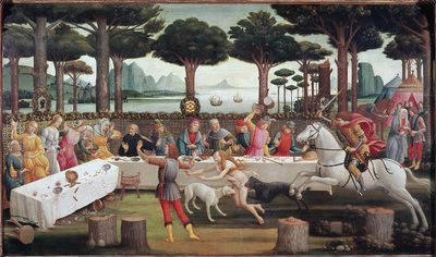 Le banquet dans la forêt : Scène III de L