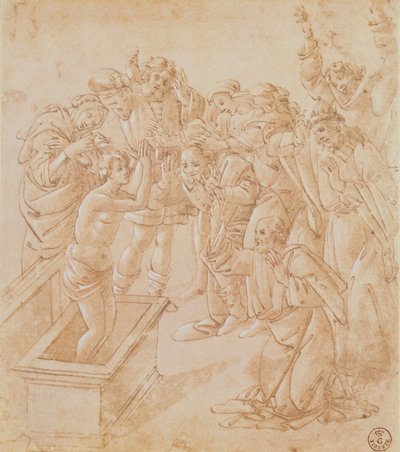 La Résurrection de Lazare - Sandro Botticelli