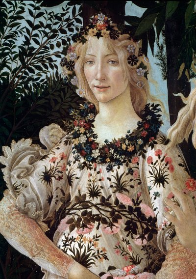 Le printemps (détail) - Sandro Botticelli