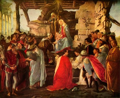Adoration des mages, 1476 - Sandro Botticelli