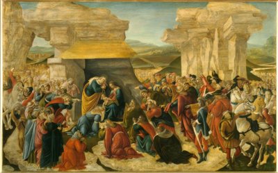 Adoration des Rois - Sandro Botticelli