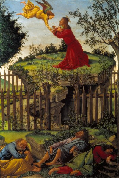 Christ au mont des Oliviers - Sandro Botticelli