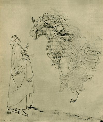 Dante et Béatrice, 1492-1495, 1943 - Sandro Botticelli