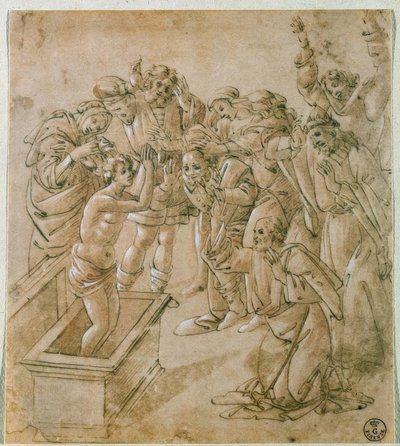 La Résurrection du fils de Théophile - Sandro Botticelli