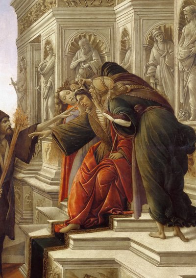 La Calomnie (détail) - Sandro Botticelli