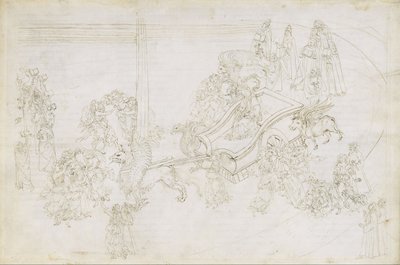 Illustrations de la « Divine Comédie » de Dante (Purgatoire, chant 31) - Sandro Botticelli