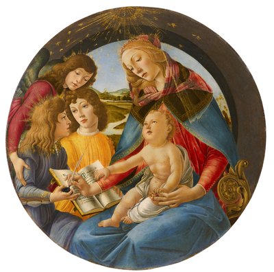 Italien : Madone du Magnificat Madone du Magnificat - Sandro Botticelli