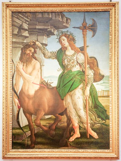 Italien : Pallas et le Centaure Pallas et le Centaure - Sandro Botticelli