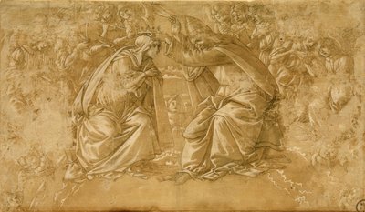 Couronnement de Marie - Sandro Botticelli