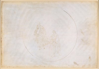 La Divine Comédie, Paradis XVI. Cinquième sphère planétaire (ciel de Mars) : Cacciaguida déplore la décadence morale à Florence - Sandro Botticelli