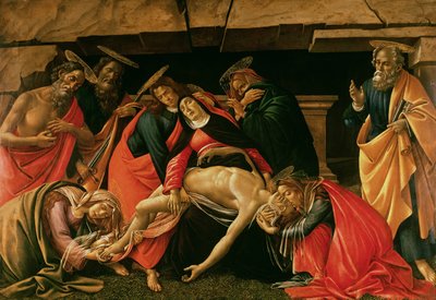 Lamentation sur le Christ mort - Sandro Botticelli