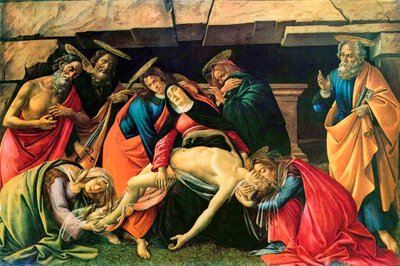 Lamentation sur le Christ mort, 1490-1492 - Sandro Botticelli