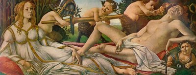 Mars et Vénus, vers 1485, 1911 - Sandro Botticelli