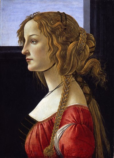 Portrait de profil d