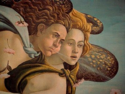 La Naissance de Vénus (détail) - Sandro Botticelli