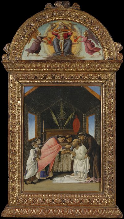 La Dernière Communion de Saint Jérôme, début des années 1490 - Sandro Botticelli