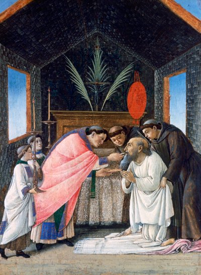 La Dernière Communion de Saint Jérôme, vers 1495 - Sandro Botticelli