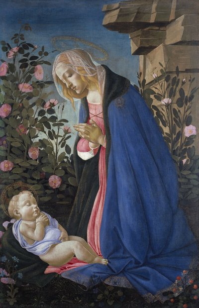 La Vierge adorant l
